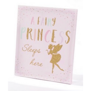 A Fairy Princess Sleeps Here - Plaque - The Magical Gift Boutique