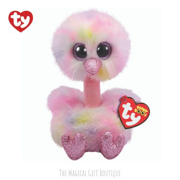 ostrich beanie baby