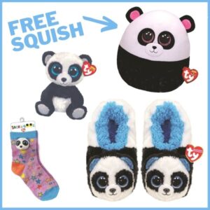 Panda Slippers and Socks - Free Squish