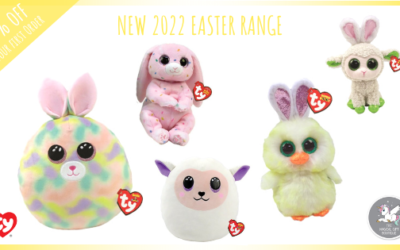Wow! It’s cuteness overload with the new 2022 Easter Beanie Boos Range