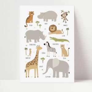 Welsh Safari Animal Print