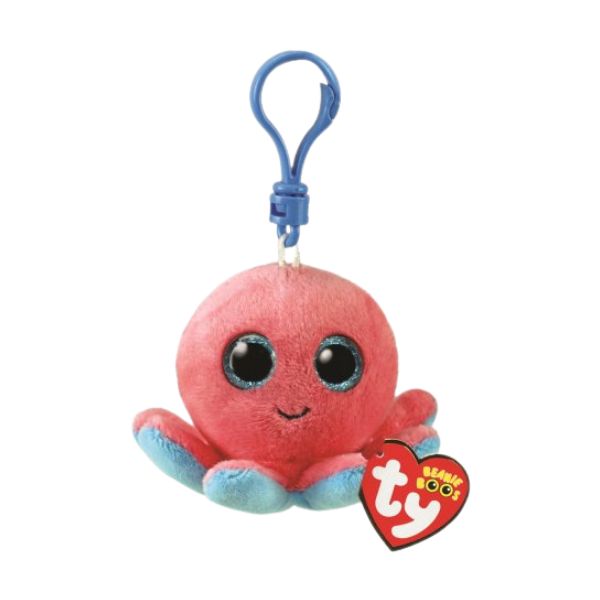 Squishy Beanie Clip - Sheldon Octopus