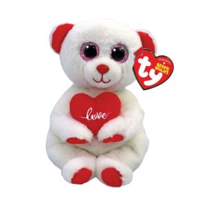 Desi Bear Valentines Beanie Bellies