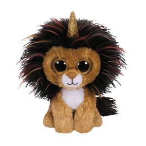 Ramsey Lion Beanie Boo (with horn)