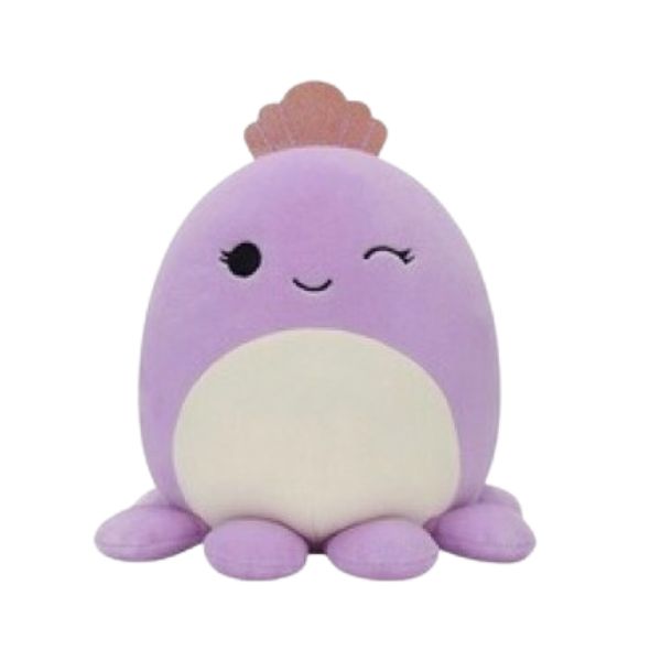 Violet the Octopus with Crown Squishmallow 7.5