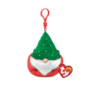 Turvey Gnome Beanie Boo Christmas Clip