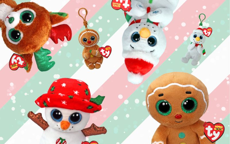 Christmas Beanie Boos 