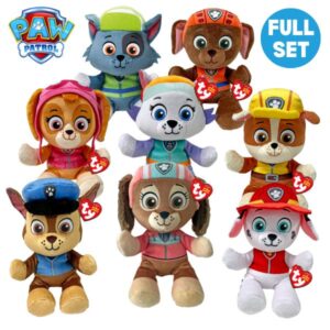 FULL SET Paw Patrol Beanie Babies