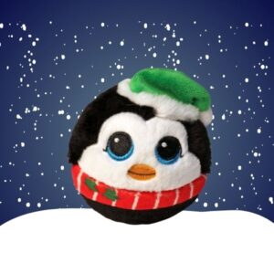 Spruce Penguin Christmas Beanie Bouncer