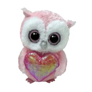 Whisper Owl Valentines Beanie Boo