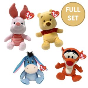 Winnie the Pooh TY Beanie | Full Set